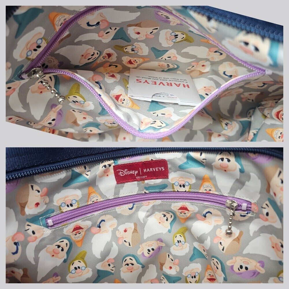 Harveys Seatbelt Bags Disney Snow White Mini Streamline Tote Bag Purse NEW - Picture 4 of 13